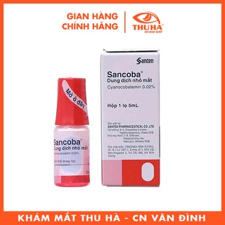 Dung dịch nhỏ mắt SANCOBA - Nhật Bản