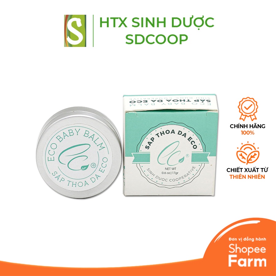 Sáp Thoa Da Eco Cho Bé HTX Sinh Dược 17gr