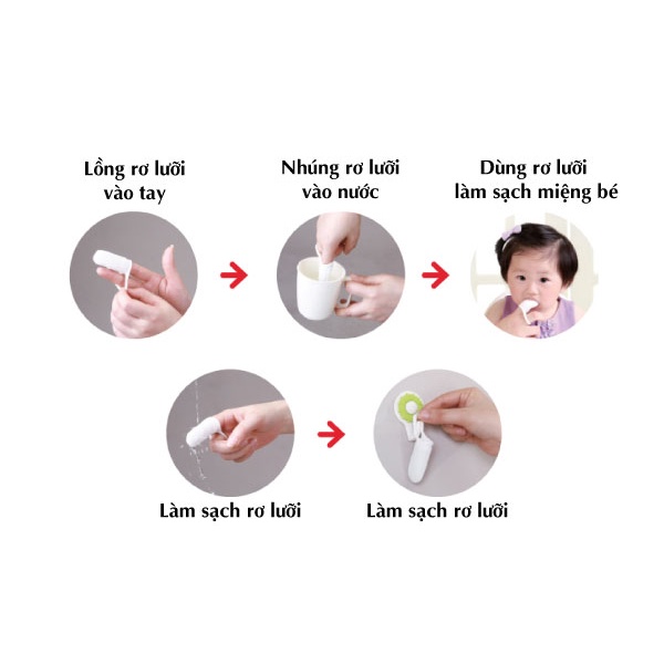 Rơ lưỡi NUK Chuẩn OeKO Tex 100 an toàn cho bé - NU16181 - dụng cụ chăm sóc vệ sinh răng miệng cho trẻ