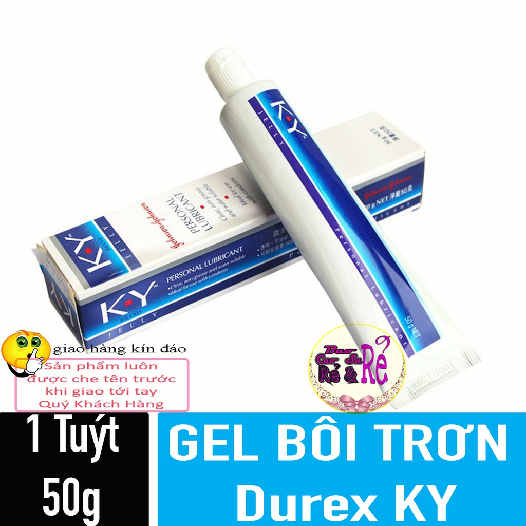 Gel Bôi Trơn âm đạo Durex KY tuýt 50g