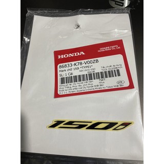 Tem Chính Hãng Honda