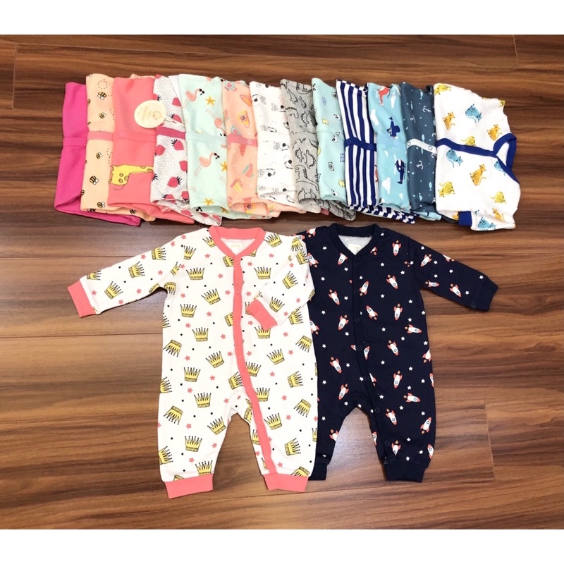 Body liền thân Yambi không vớ xuất dư xịn cho bé trai bé gái (size 0-9m)