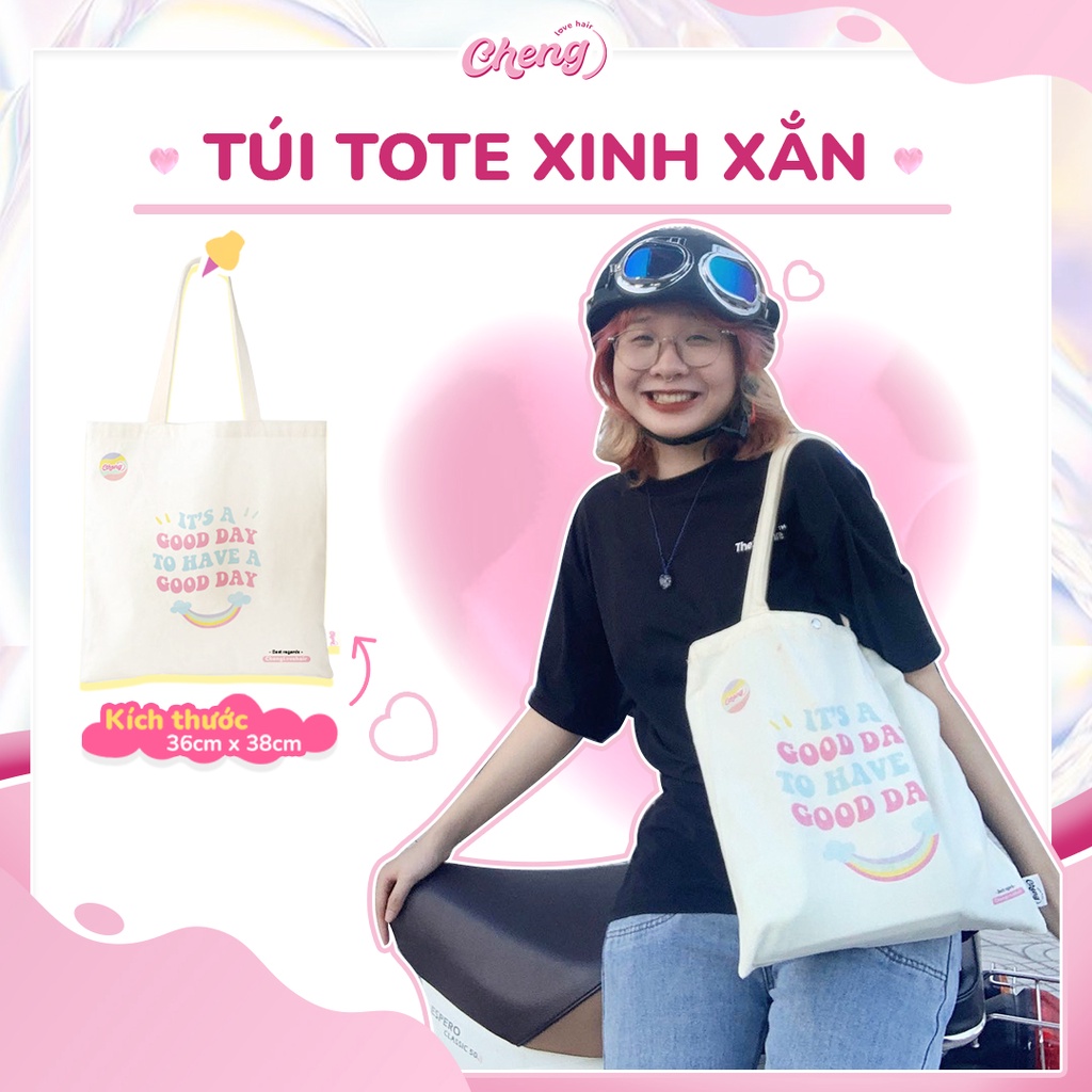 Túi Tote Túi Vải Canvas, Vải Bố | Chenglovehair, Chenglovehairs