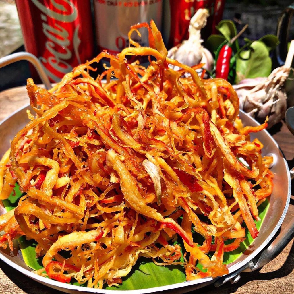 Mực xé sợi sốt chanh Tomyum | BigBuy360 - bigbuy360.vn