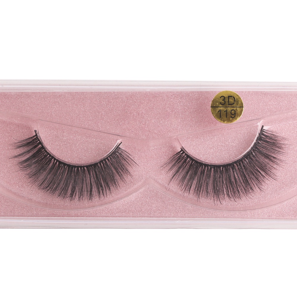 Cặp lông mi giả MAGEFY 3D sợi tơi và mềm mại siêu tự nhiên có độ cong sẵn