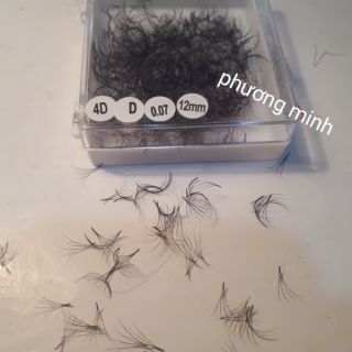 Mi fan 4d sẵn đen, mềm, bắt keo