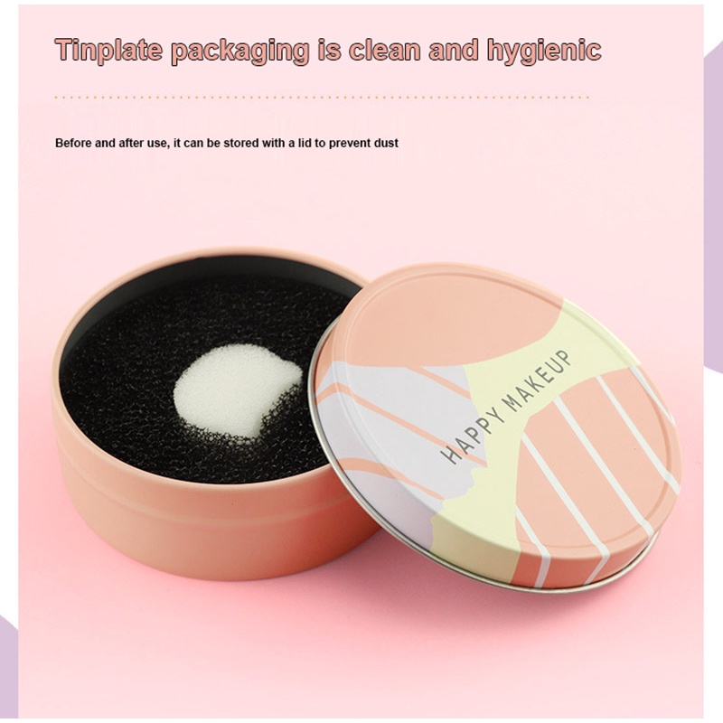 Hộp vệ sinh cọ trang điểm HAPPY MAKEUP nhanh khô thay đổi màu sắc | BigBuy360 - bigbuy360.vn