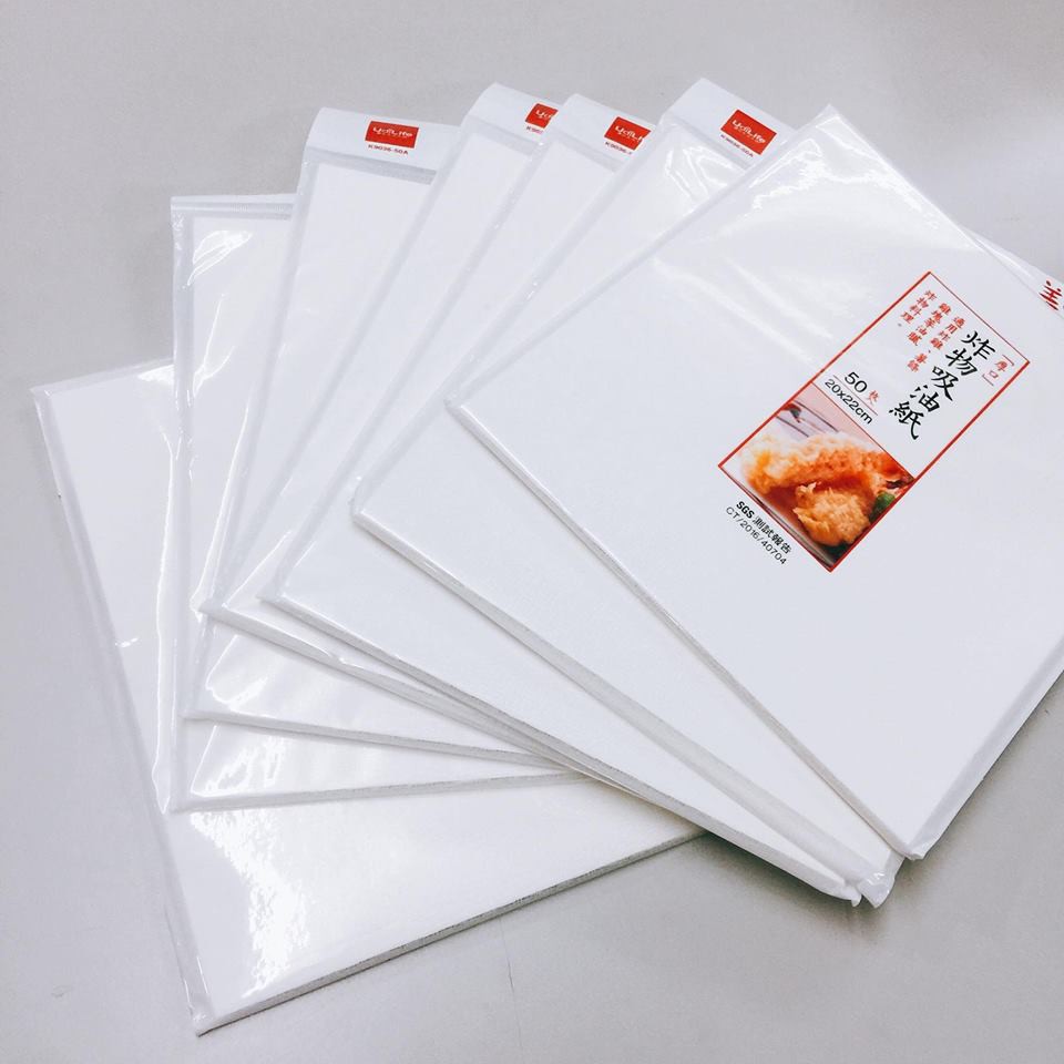 Giấy Thấm Dầu Thực Phẩm Đài Loan, 50 tờ/ túi