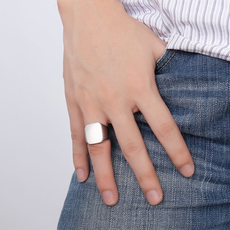 Nhẫn Thời Trang Thiết Kế Đơn Giản Độc Đáo