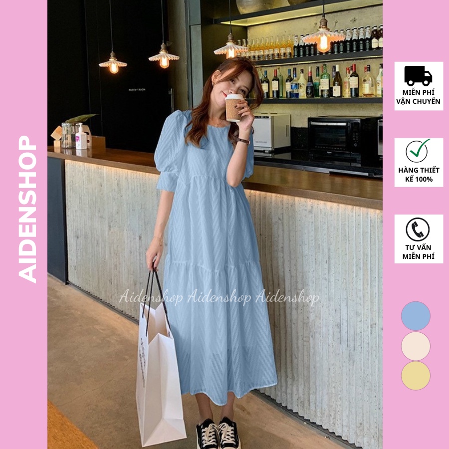 Váy bầu đẹp thời trang Aidenshop đầm bầu thiết kế sang chảnh đi tiệc