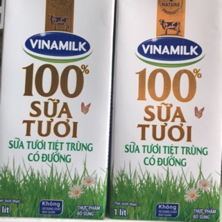 Sữa 1l Vinamilk 100% sữa tươi
