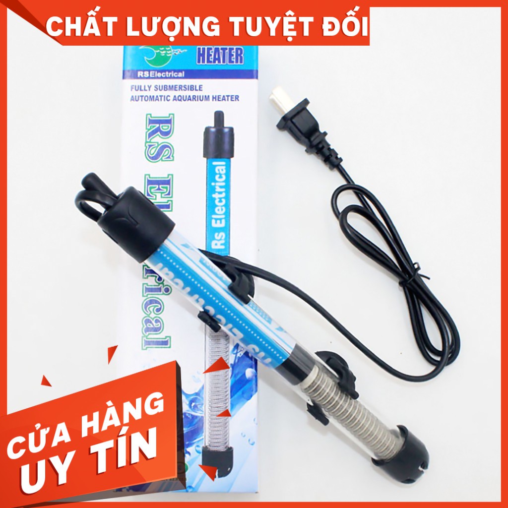 Máy Sưởi Bể Cá RS 25W 50W 100W 200W 300W - Guppy Xanh