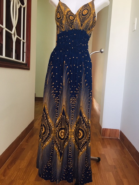 Đầm maxi freesize