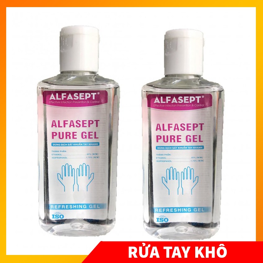 Dung dịch rửa tay sát khuẩn ALFASEPT dạng gel rửa sát khuẩn dùng được cả cho trẻ nhỏ MIANZ STORE | BigBuy360 - bigbuy360.vn
