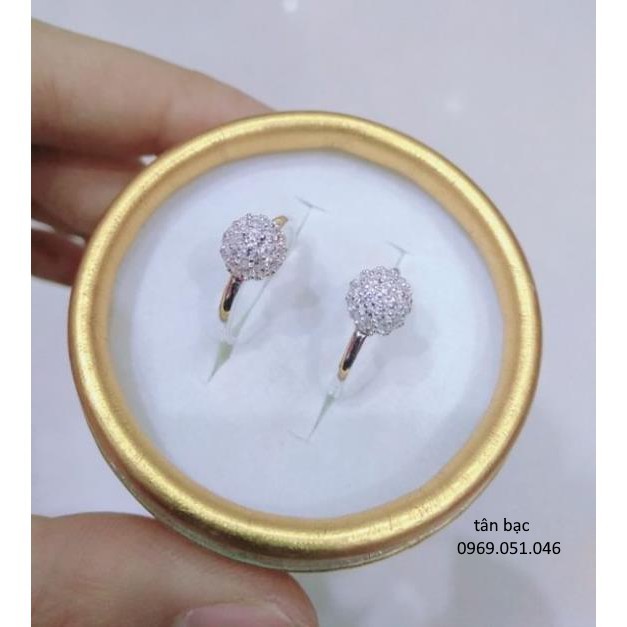 nhấn cầu nấm đính đá nhỏ , đá StoneLife , sáng , trong , lấp lánh , sự tạo hóa của thiên nhân trên sản pahảm nhẫn hiihi