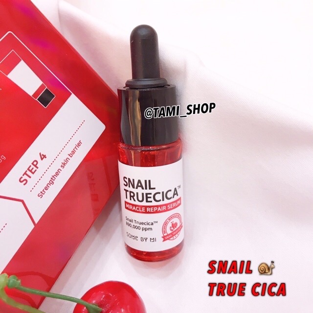 Set Dưỡng Some By Mi Snail Truecica Miracle Repair Stared Kit