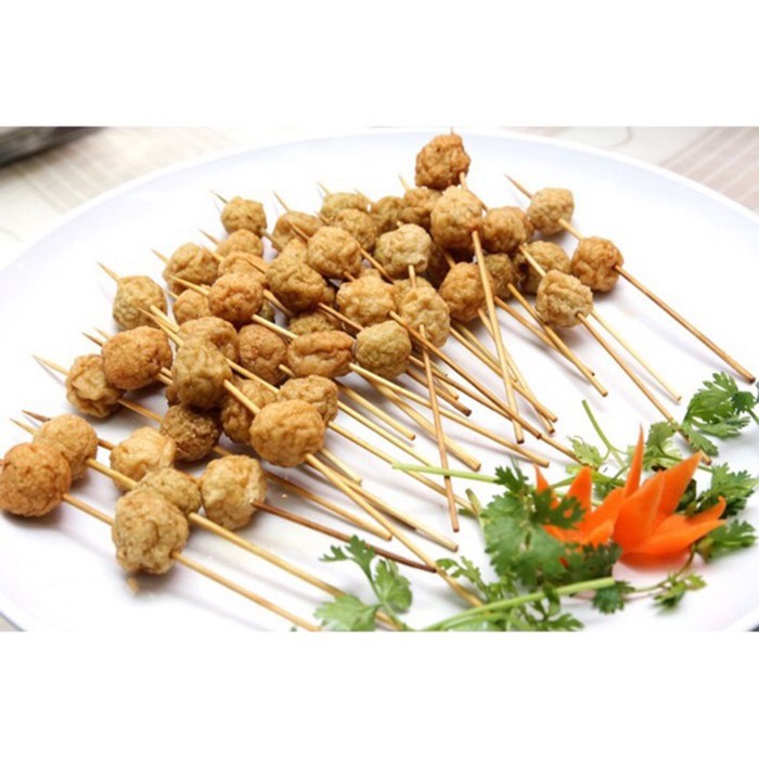 Que xiên thịt nướng 500 QUE 16CM bằng tre