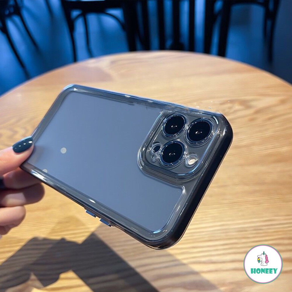 Ốp Điện Thoại TPU Mềm Trong Suốt Chống Sốc Cho iPhone 13 12 11 Pro Max X XR 8 7 Plus