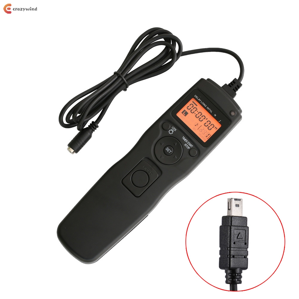 (shop Crazyshutter Release Remote Cho Máy Ảnh Nikon D90 D5000 D7000 D3100 N10 Interfa