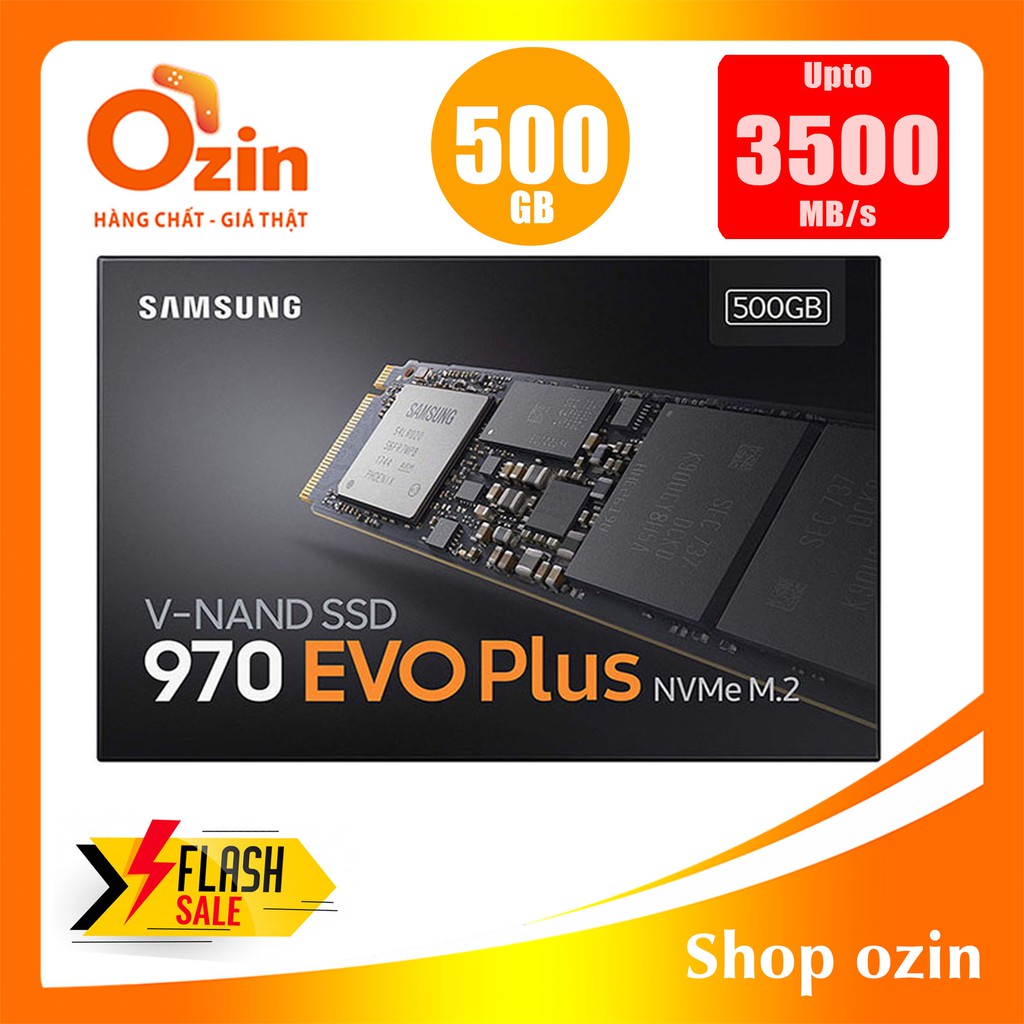 [RẺ VÔ ĐỊCH] Ổ cứng SSD samsung 500GB 250GB 970 Evo / Evo plus M.2 PCIe NVMe(New version)