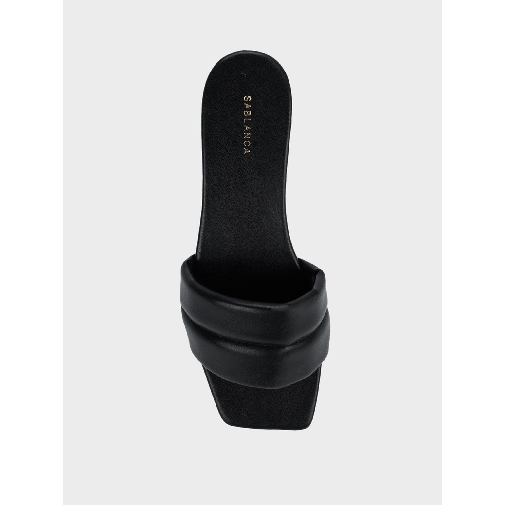 Dép xẹp nữ chần bông quai ngang Sablanca DX0068