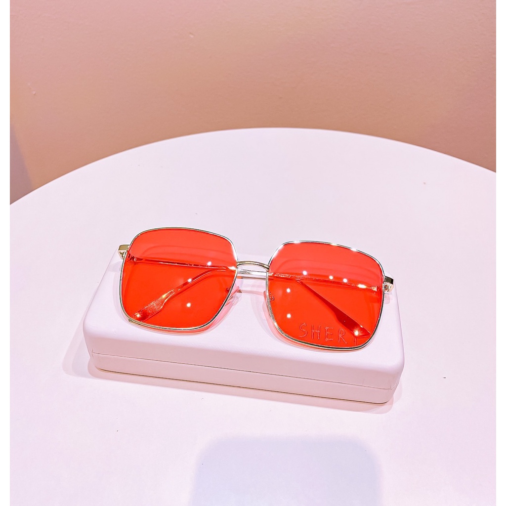 Mắt Kính Thời Trang Siêu Cấp 593 2 Form Vuông Và Lục Giác Phiên Bản Giới Hạn Sang Chảnh - Hazo