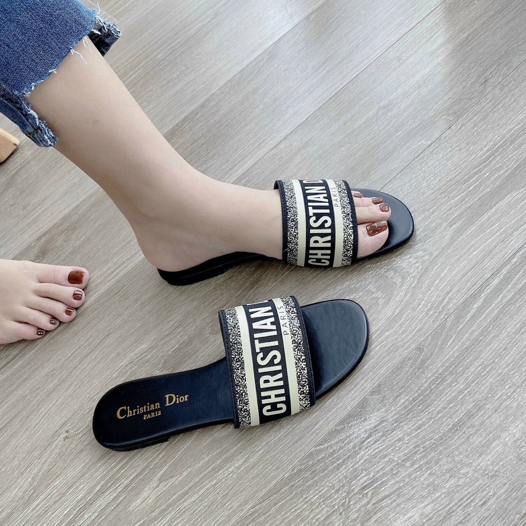 [GIÁ HUỶ DIỆT] Dép nữ- Dép lê DIOR hàng mới về