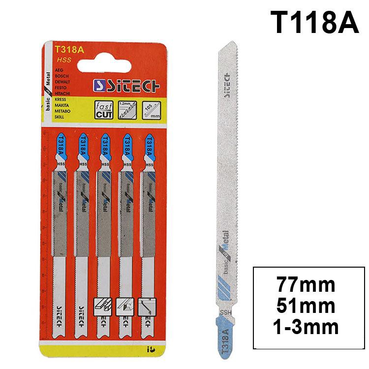 Bộ 5 lưỡi cưa lọng ( cưa sắt ) T118A
