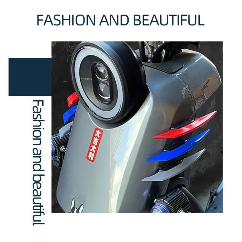 1 Cặp Cánh Thiên Thần Tự Dính Trang Trí Xe Máy Scooter