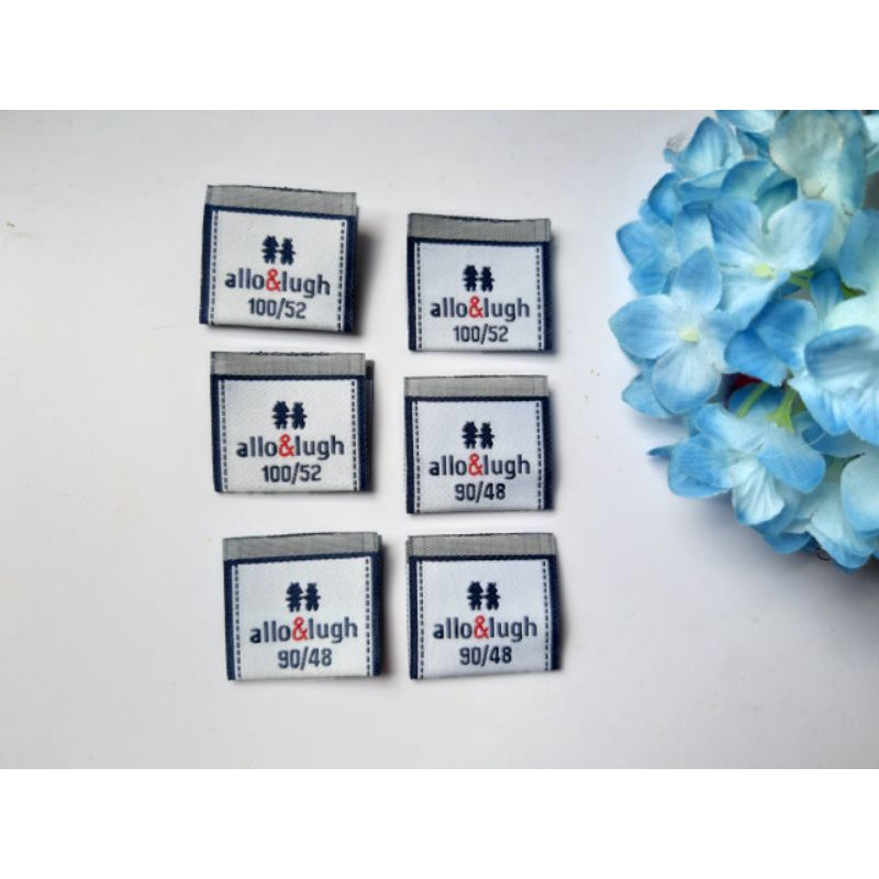 10 miếng nhãn mác gắn quần áo