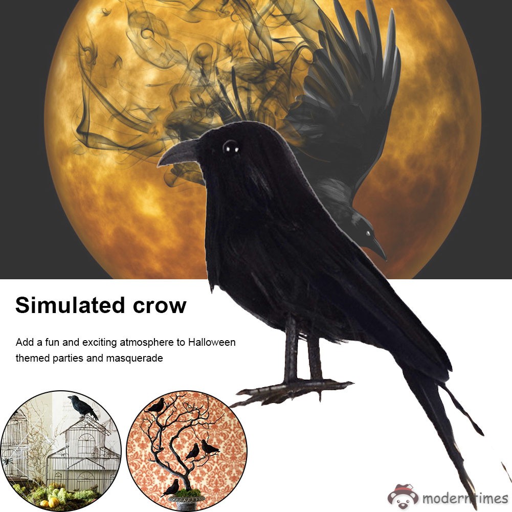 Mô Hình Quạ Trang Trí Halloween