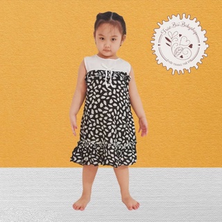 Váy maxi cho bé gái chất liệu Kate mềm mịn