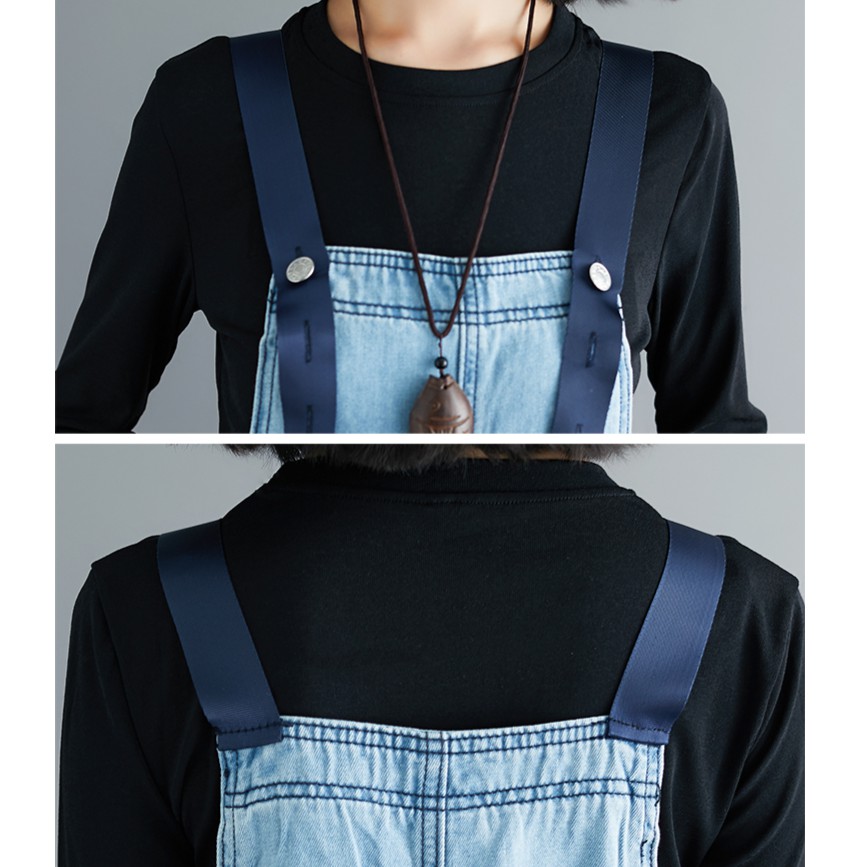 [ORDER] Quần yếm jeans bigsize cá tính | BigBuy360 - bigbuy360.vn