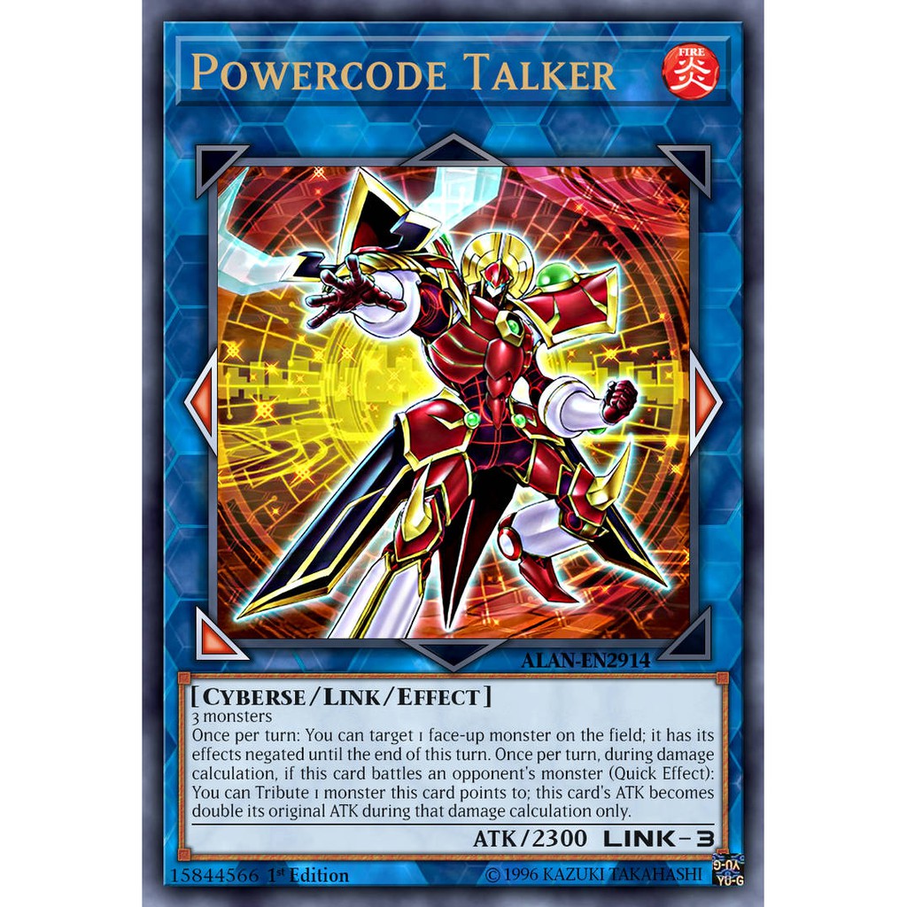 [BÀI IN] Bộ bài Powercode Link Structure deck