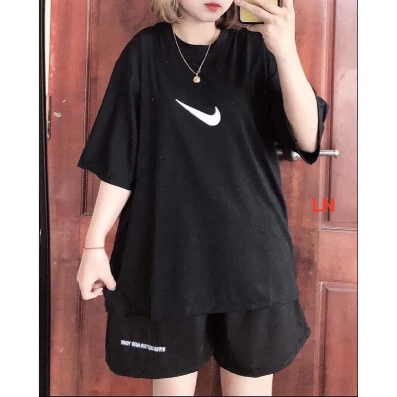 Sét quần đùi chữ nhỏ+áo dấu phẩy LN12