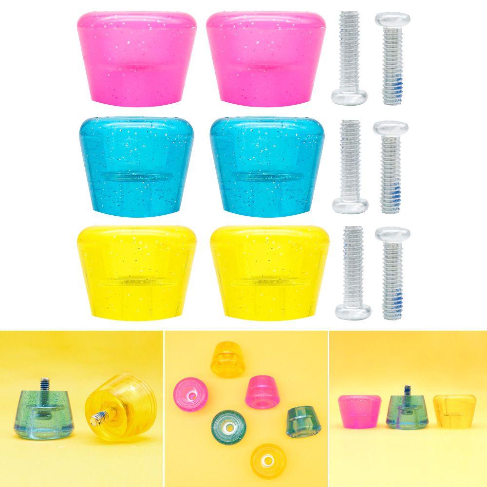 MUVAKO Set 2 Bánh Xe Gắn Giày Trượt Patin Thay Thế