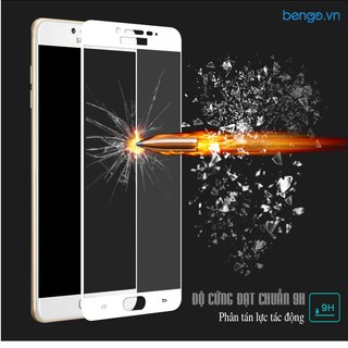 kính cường lực samsung C7 full màn.