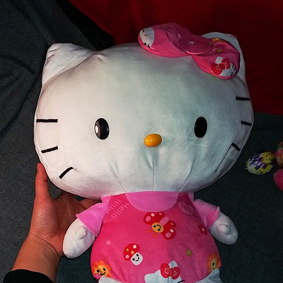 Gấu Bông Hello Kitty Hàng Hiếm - Xịn Siêu Đẹp mới 95% - 45cm