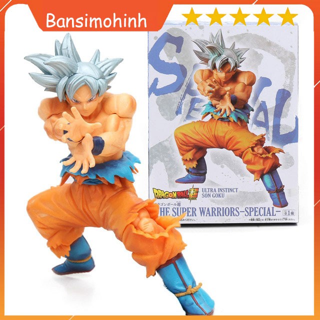 Mô Hình Dragon Ball Nhân Vât Son Goku Bản Năng Vô Cực Ultra Instinct - Mẫu 02