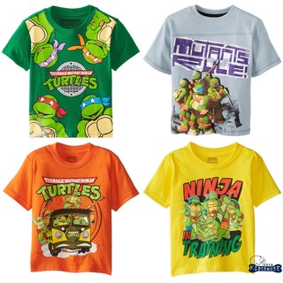 Áo Thun Ninja Rùa Mới Cho Bé Trai Và Bé Gái