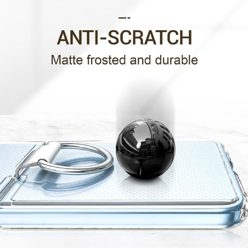 Ốp lưng Galaxy Z Flip 4 Likgus trong suốt có ring