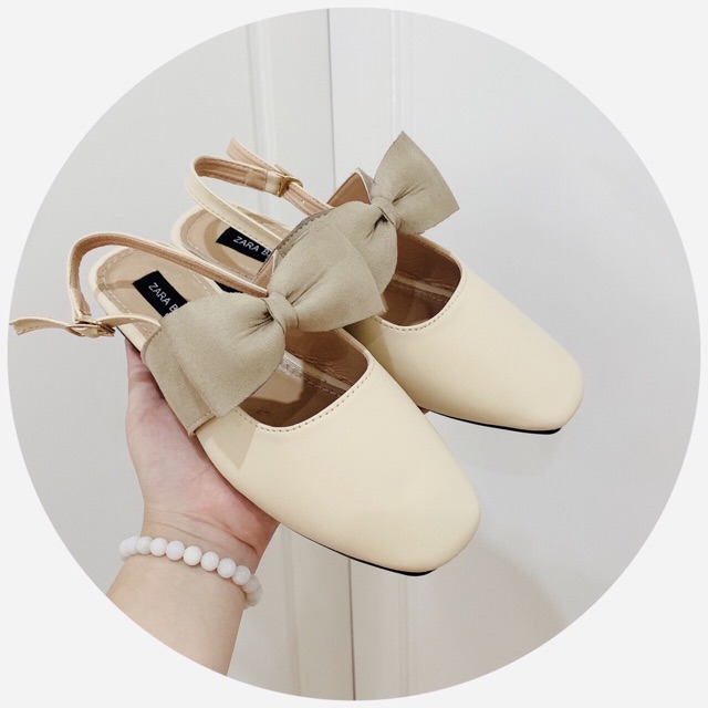 Giày nơ tiểu thư phong cách vintage | BigBuy360 - bigbuy360.vn