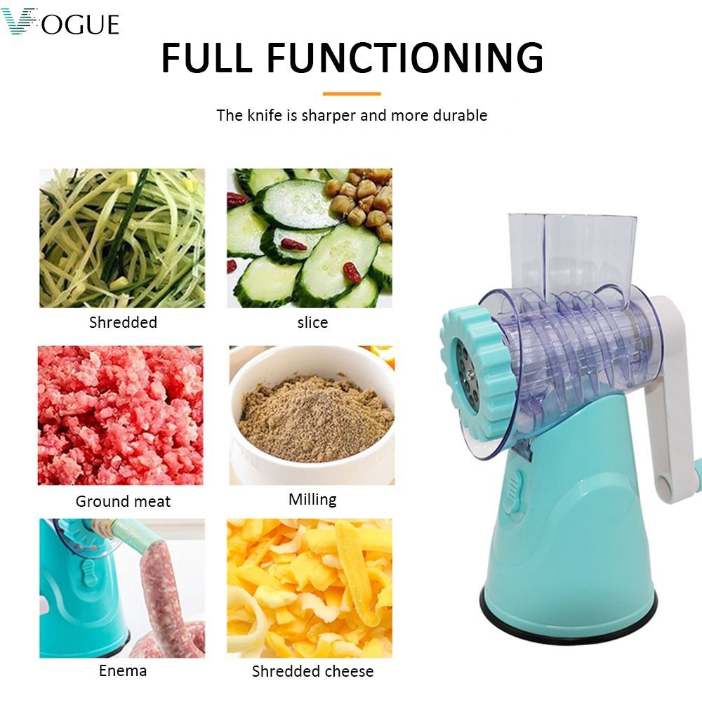 Máy Bào Sợi Rau Củ Quả Đa Năng 4 Trong 1