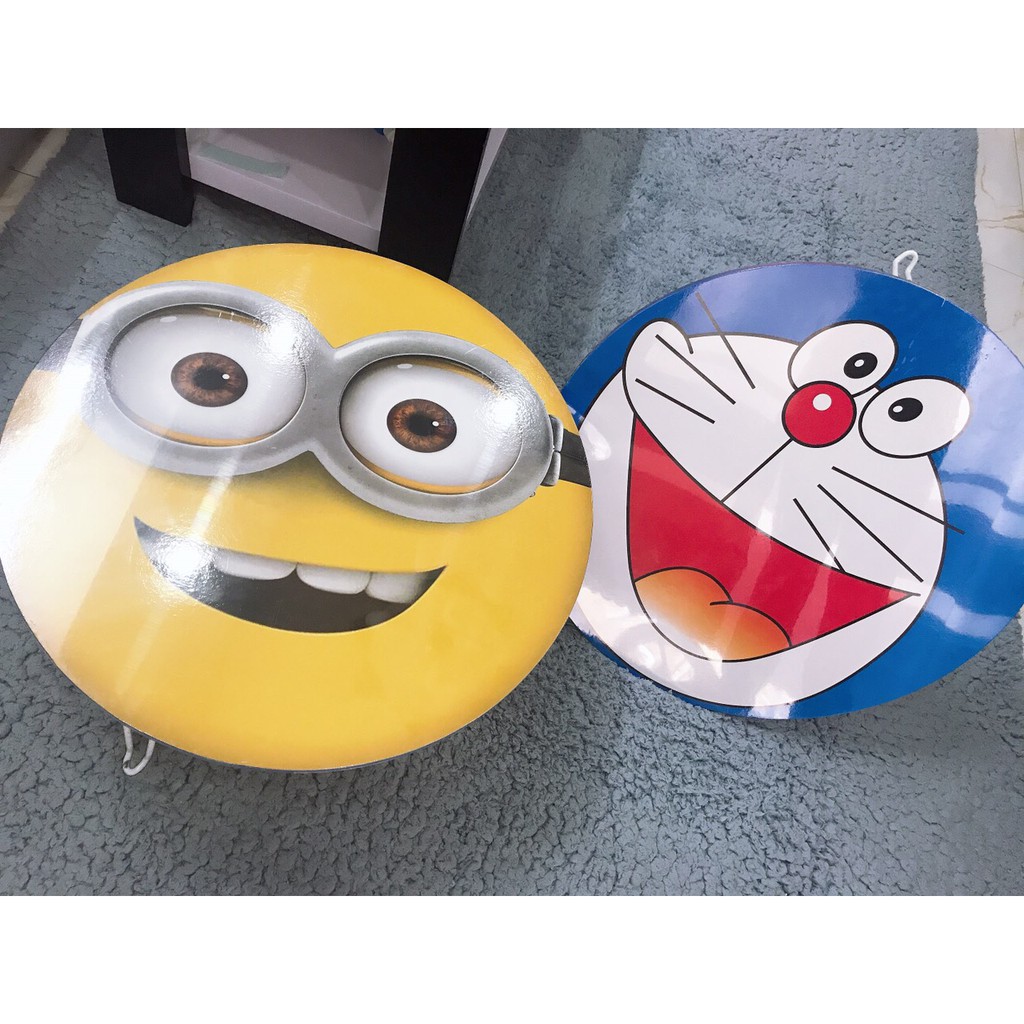 Bàn học gấp gọn hình Minions, Doraemon