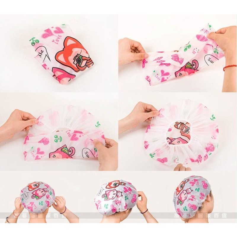Mũ chụp đầu khi tắm