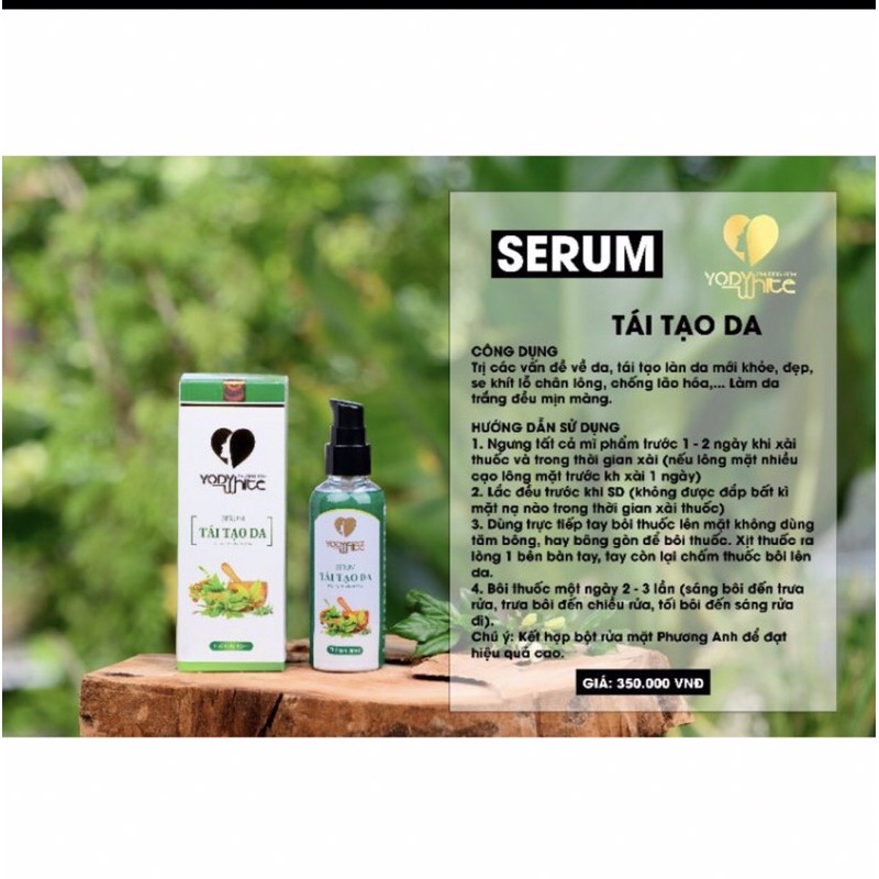 [ MIỄN PHÍ SHIP ] SERUM TÁI TẠO DA PHƯƠNG ANH