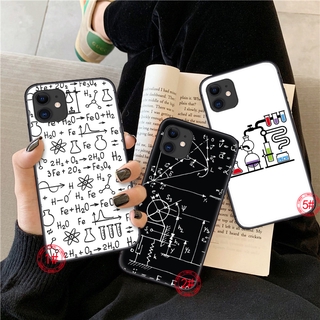 Ốp điện thoại in hình vẽ hóa học cho iPhone 12 Mini 11 Pro XR XS Max