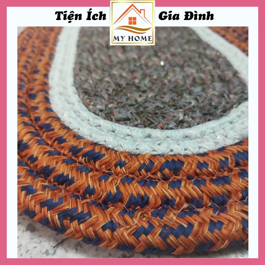 Thảm lau chân bằng vải thun, thảm chùi chân thấm hút nước tốt giá rẻ sử dụng cho nhà bếp, kích thước 30*45cm