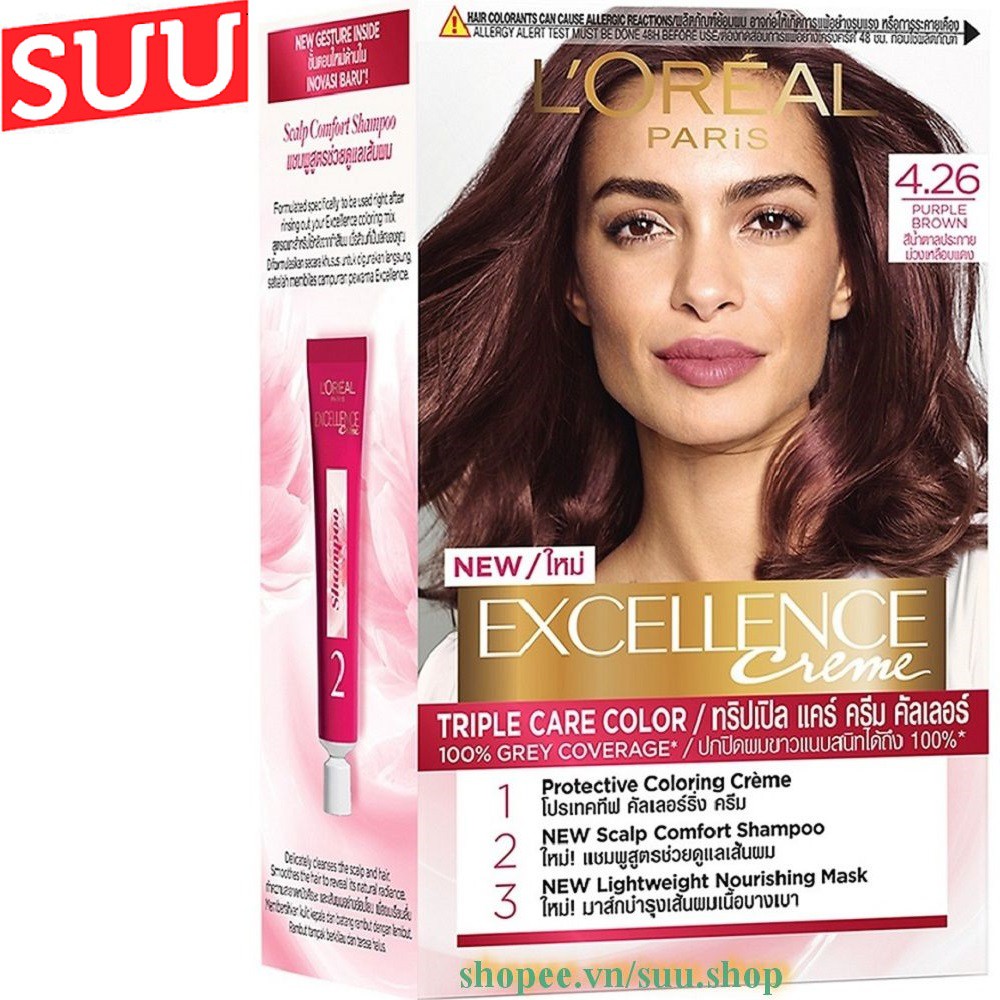 Thuốc nhuộm tóc Loreal Excellence Creme Đủ màu suu.shop cam kết 100% chính hãng | BigBuy360 - bigbuy360.vn