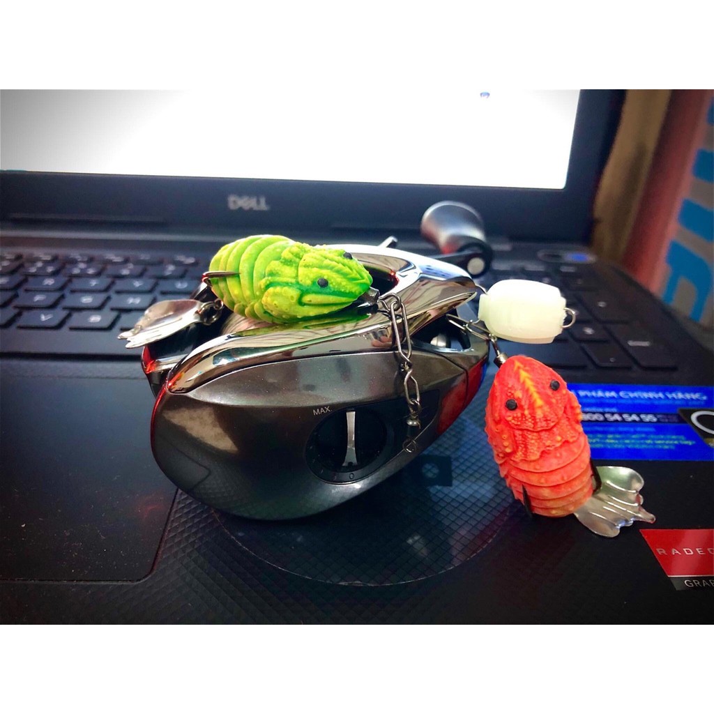 Mồi Câu Lure Thái Lan Hunter V4 Cực Nhạy Có 5 Màu